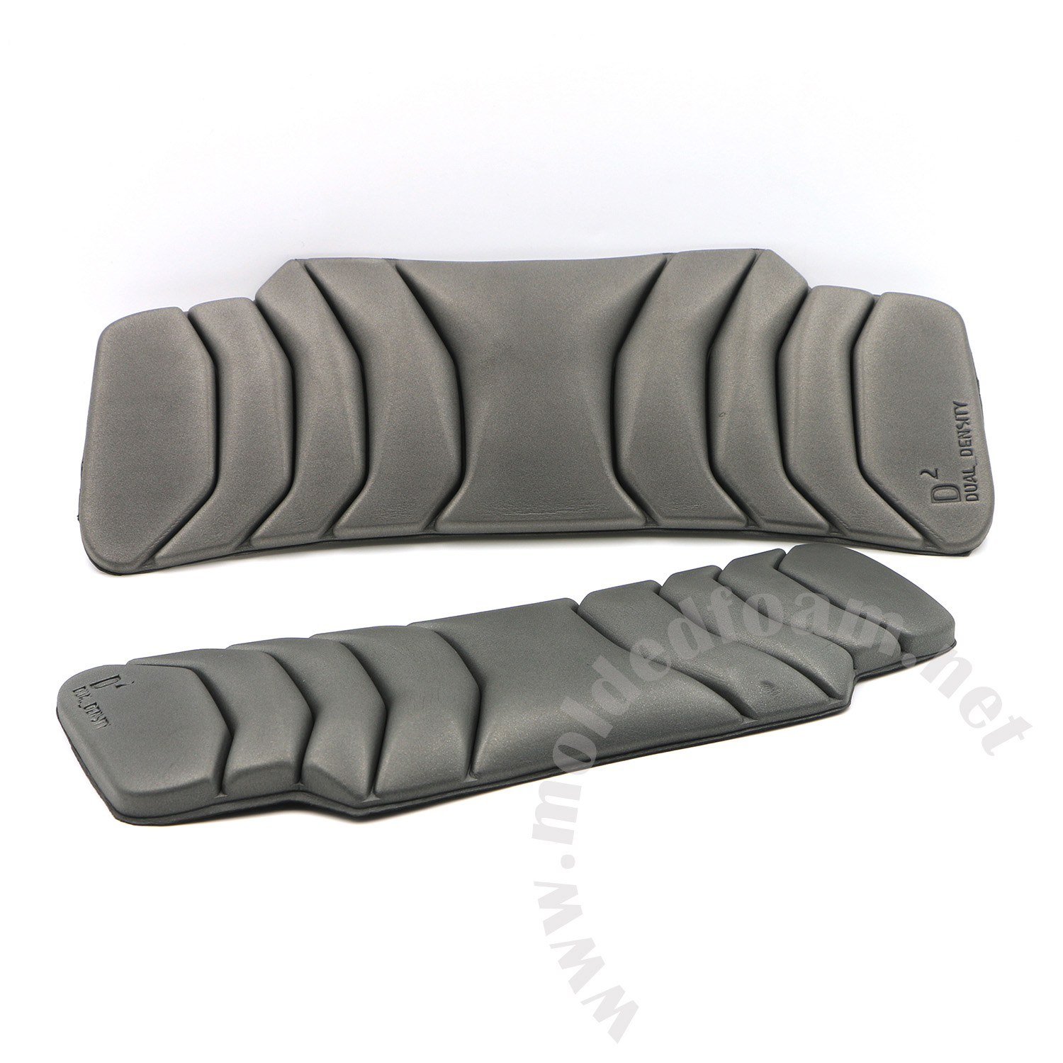 Thermoformed foam black dual density for Kitesurf harness bar main body