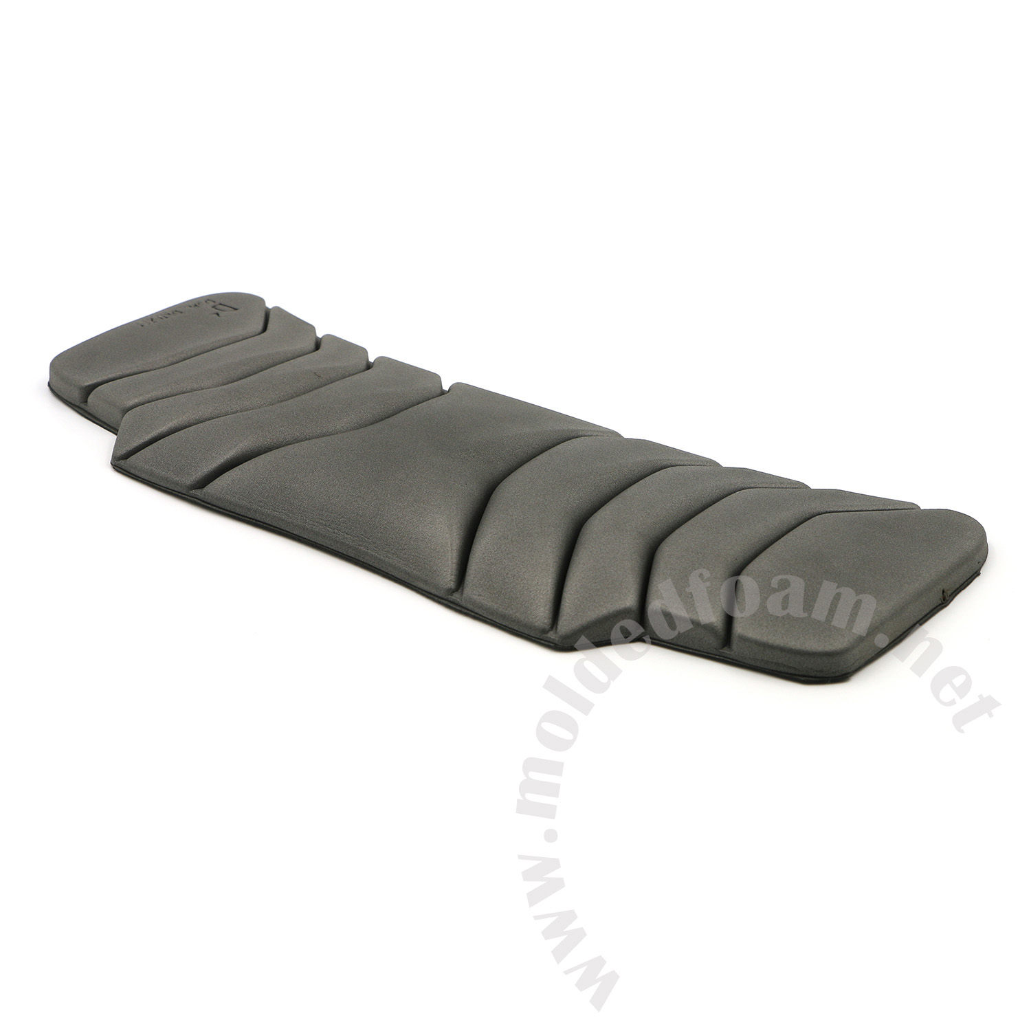 Thermoformed foam black dual density for Kitesurf harness bar main body