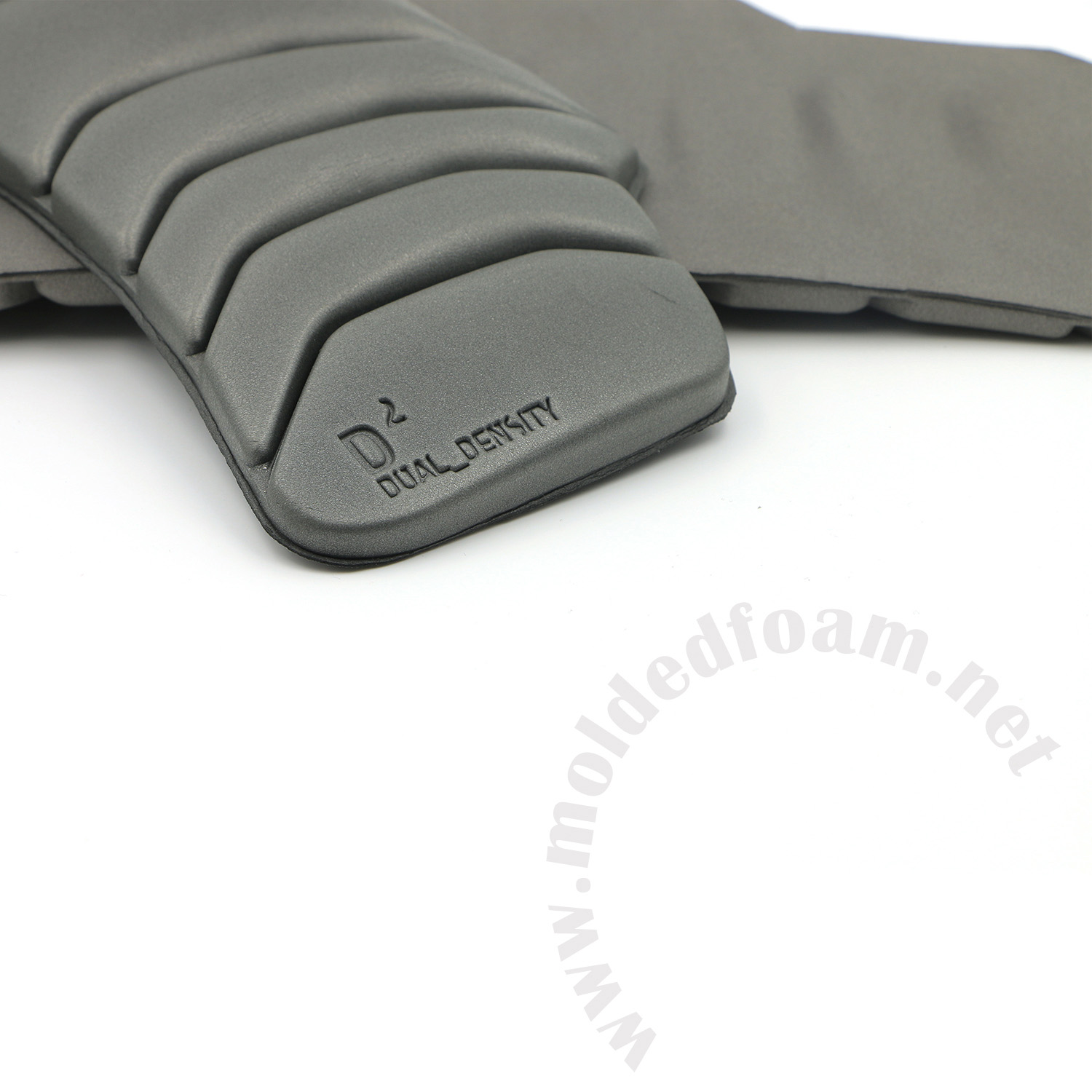 Hot compression molding high density foam parts for ion revoxx harness inner layer