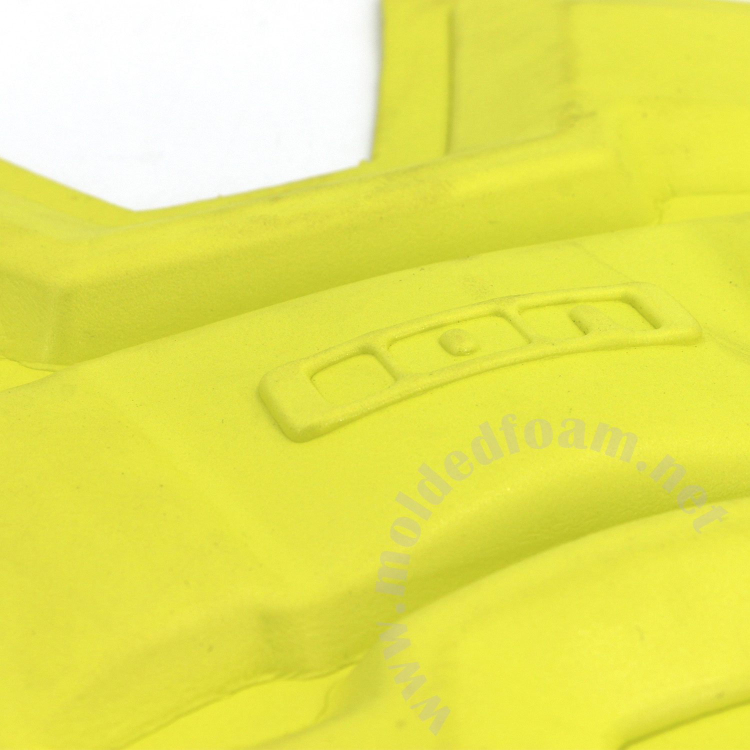 Hot compression molding high density foam parts for ion revoxx harness inner layer