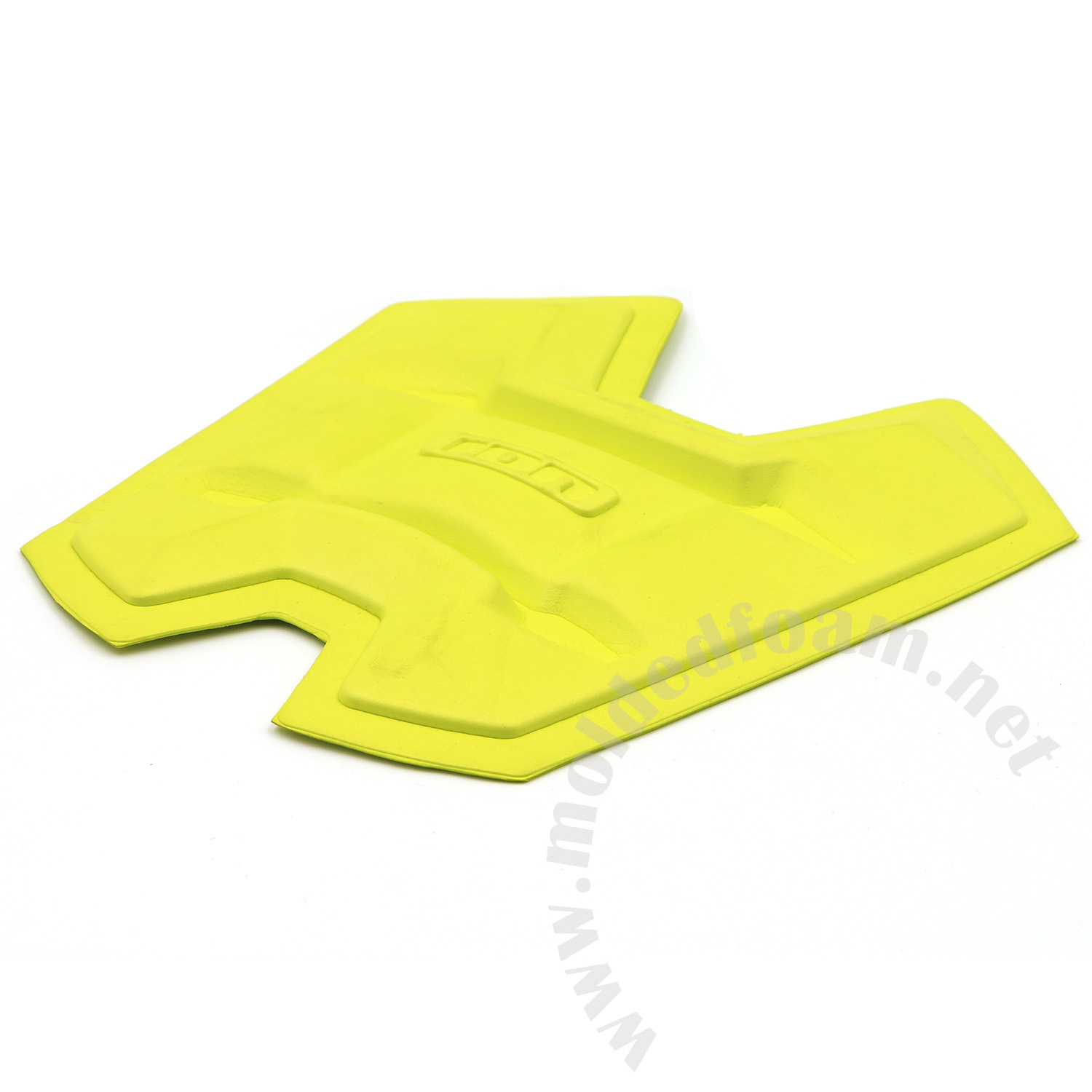 Hot compression molding high density foam parts for ion revoxx harness inner layer