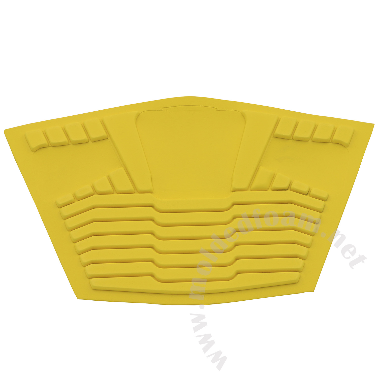 Hot press molding yellow foam durable and soft for harness inner skin