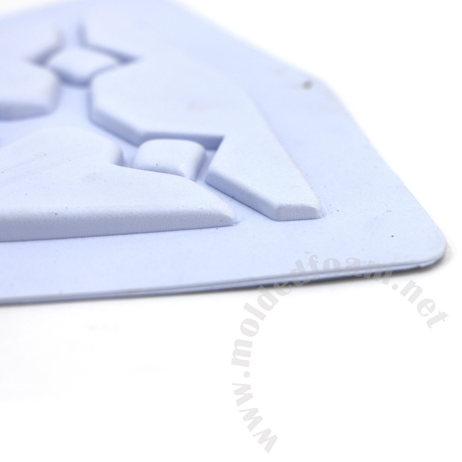 White soft Molded foam parts for Gaastra G5 PRO Harness back support