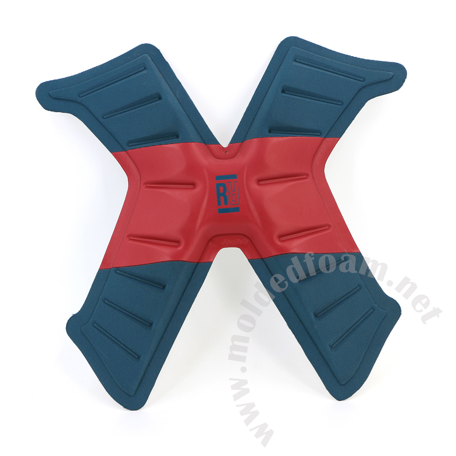 Compression forming EVA Lycra panel for Ion Radium Waist Harness decoration part