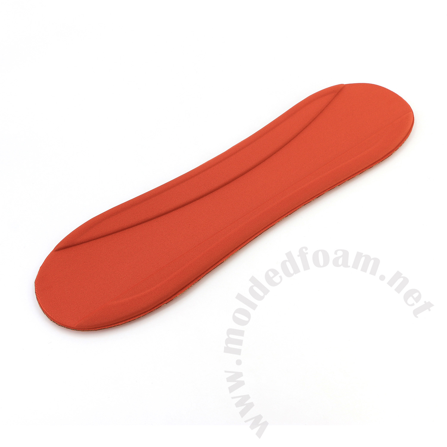 Compression molded soft EVA foam for Kitesurf Harness spreader bar with spandex fabric coating