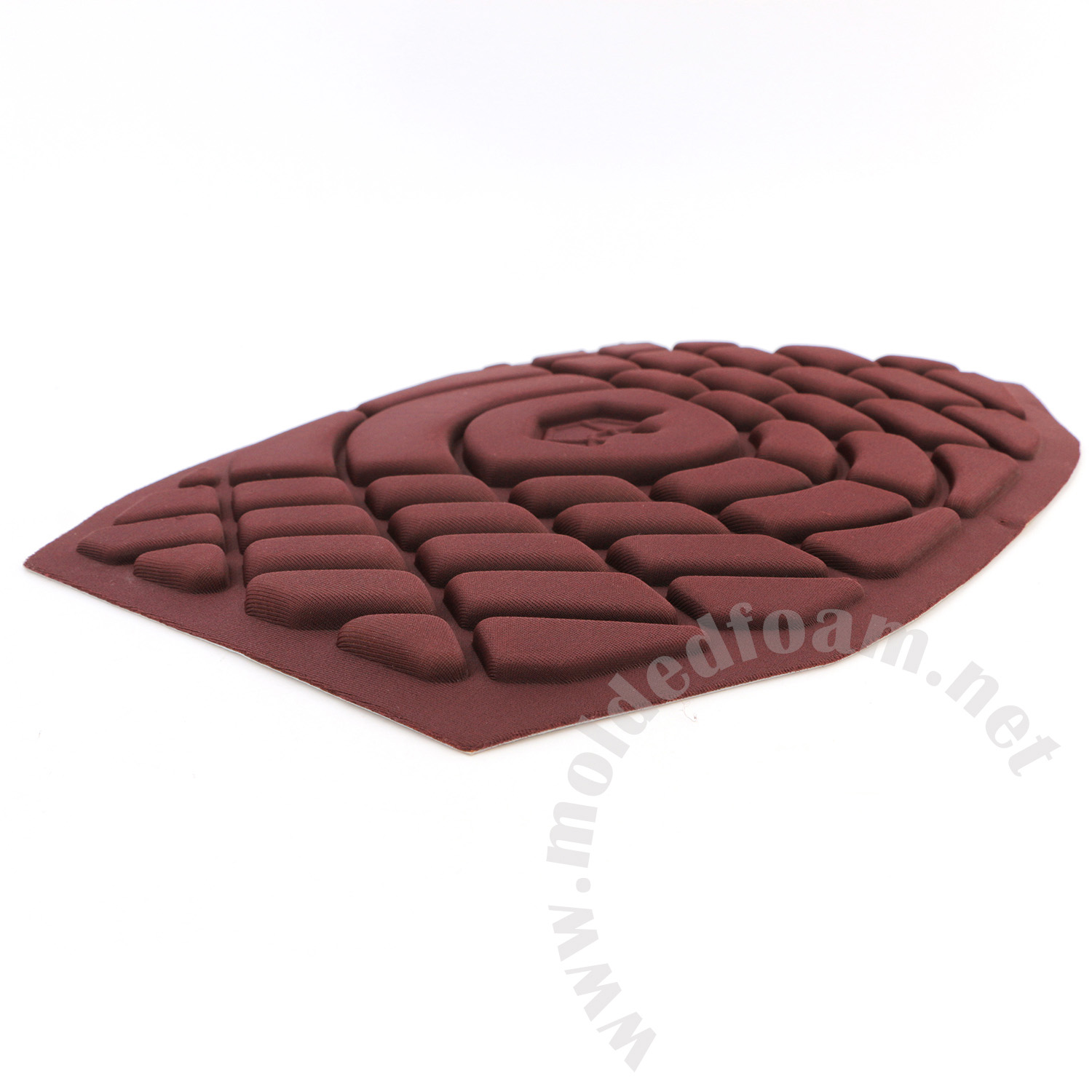 compression molding high flexibility foam parts for manera exo harness inner layer