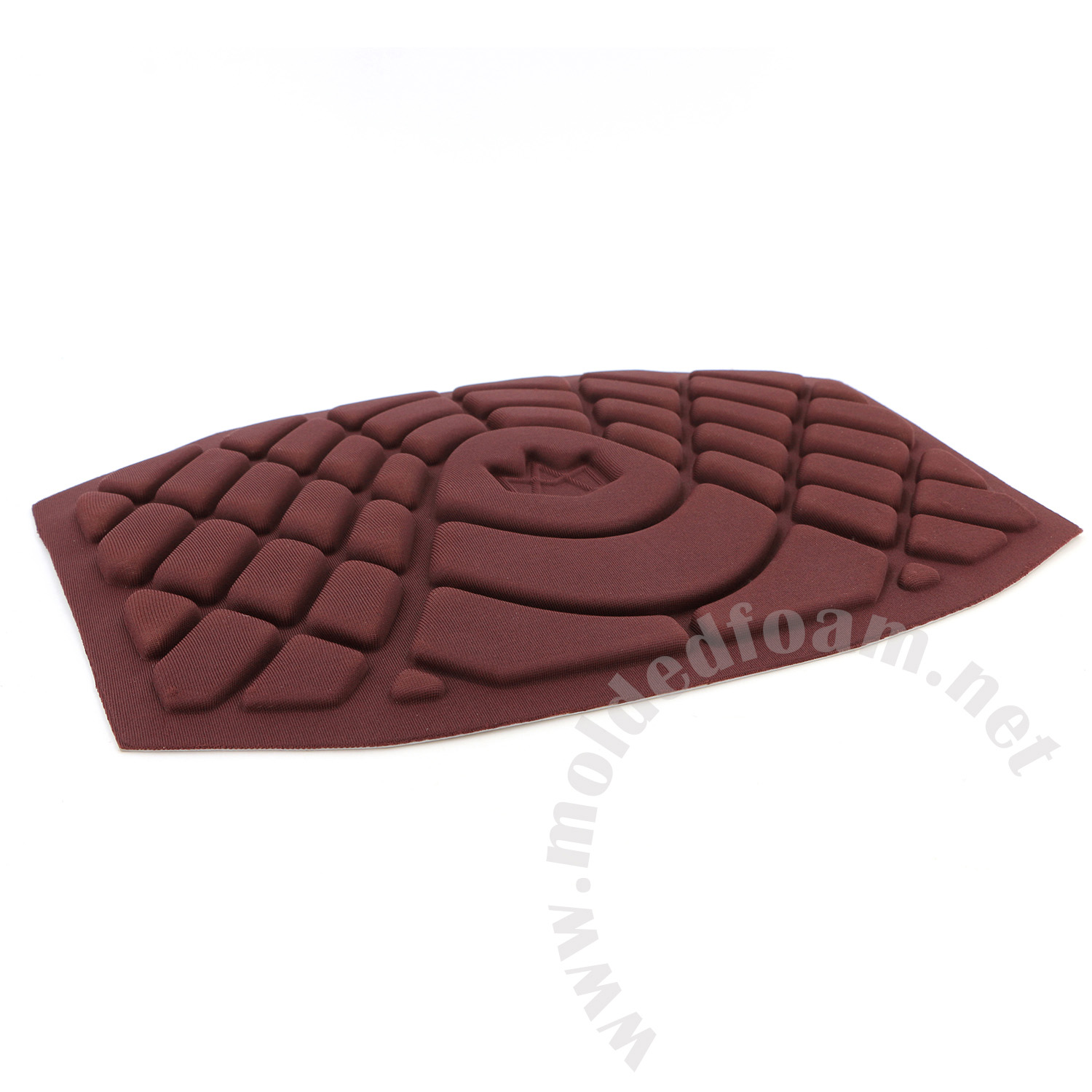 compression molding high flexibility foam parts for manera exo harness inner layer