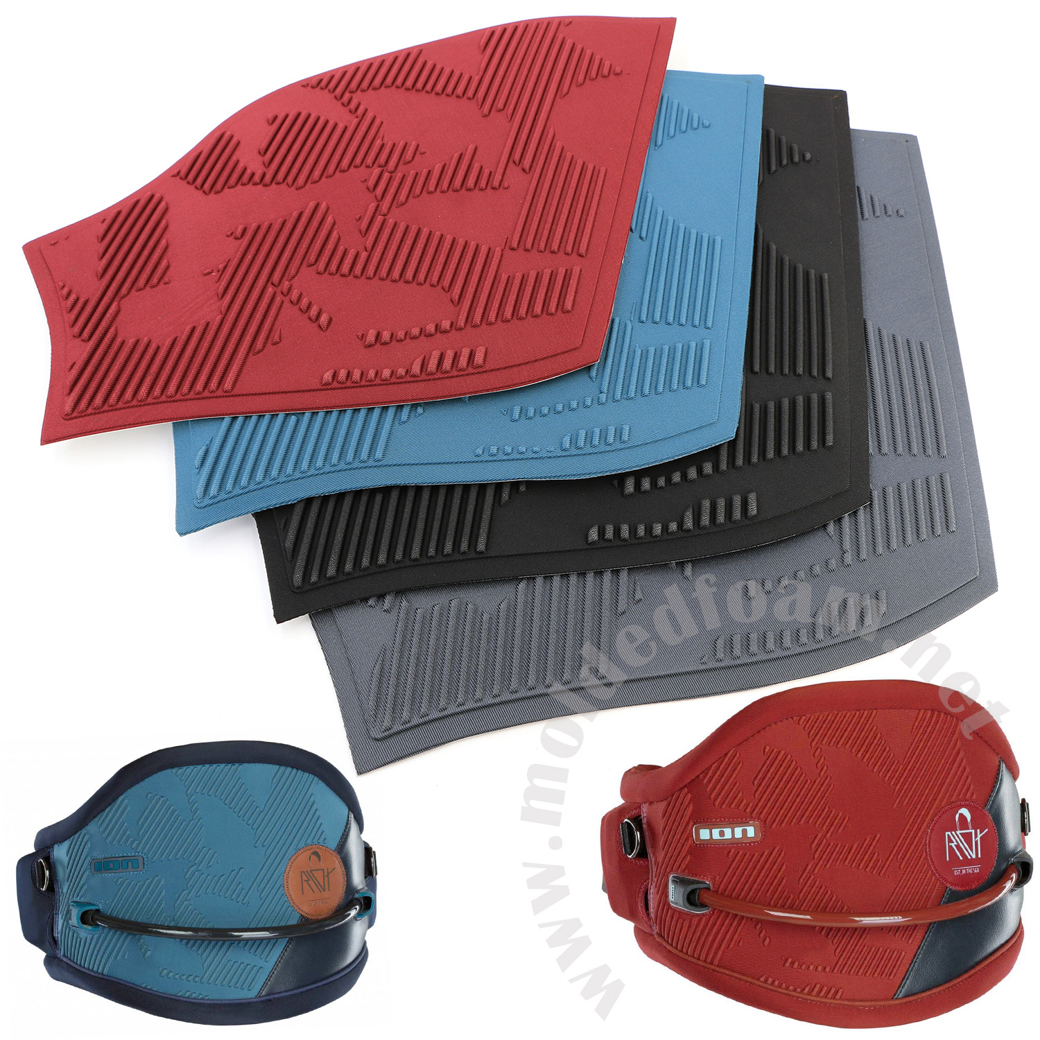 Semi-rigid EVA Foam molding parts for front panel of Ion 2019 Kite Waist Harness Riot