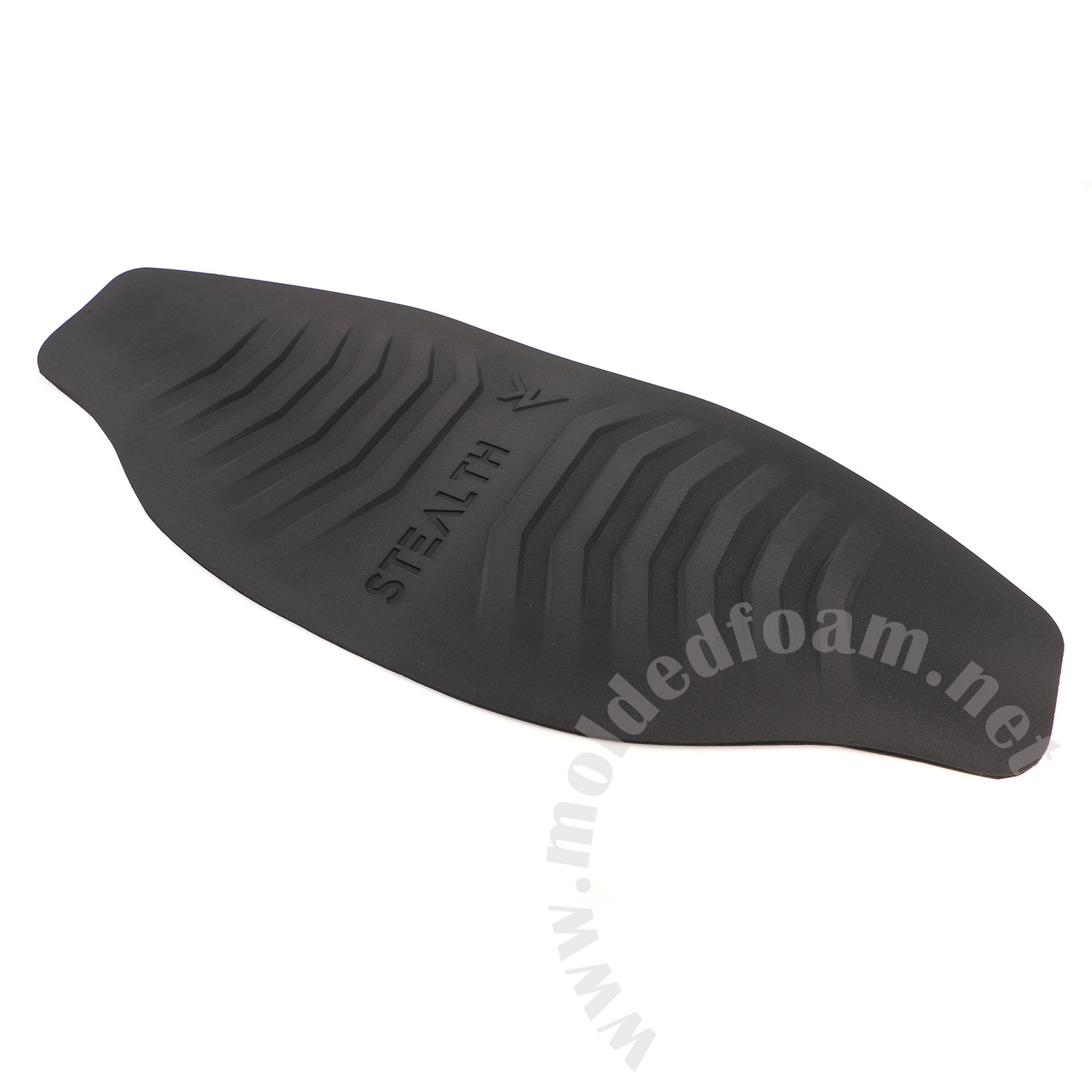 spandex coated eva moulding panel with embossed and debossed logo for AIRUSH AK Harness inner skin