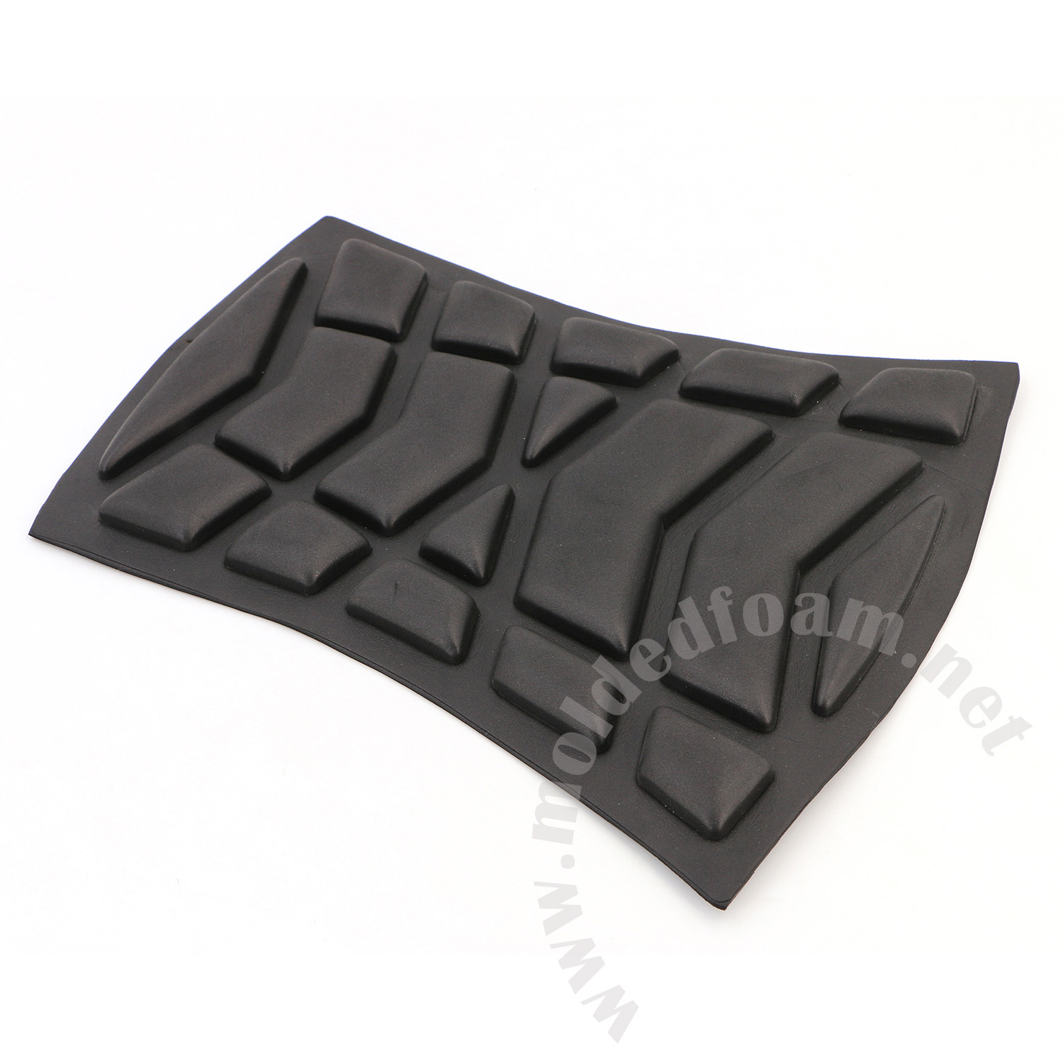 Molded high flexibility EVA foam section for dakine kitesurf harness inner skin