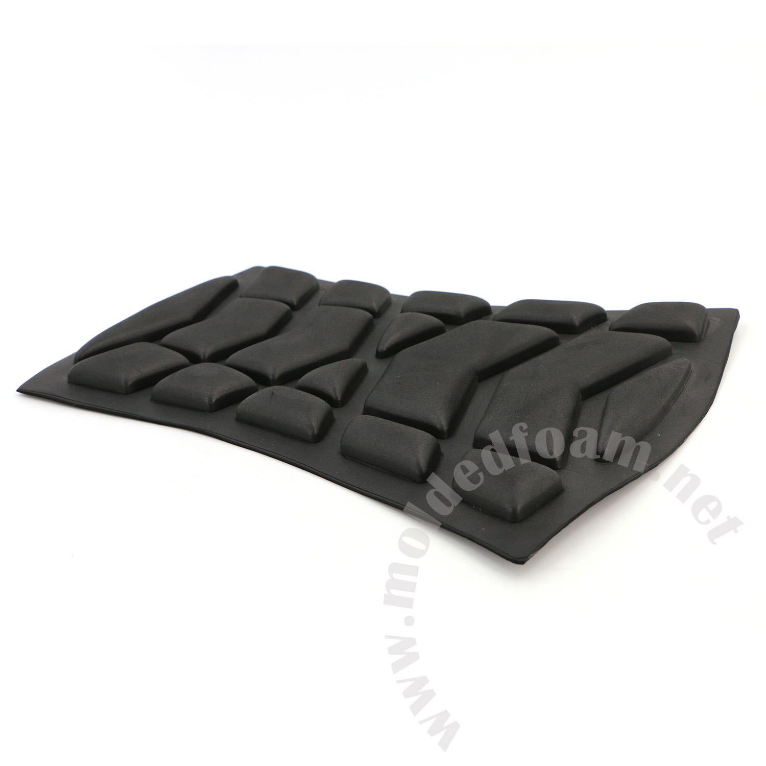 Molded high flexibility EVA foam section for dakine kitesurf harness inner skin