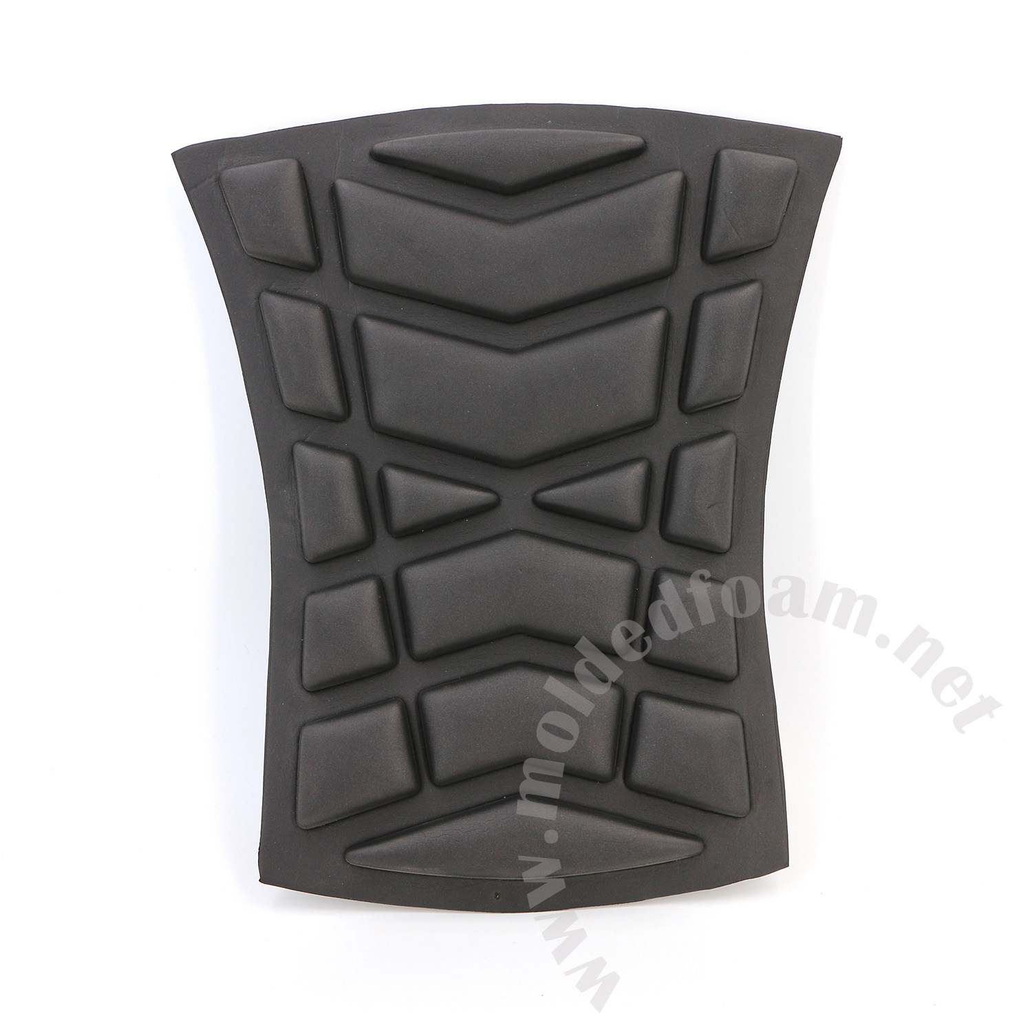 Molded high flexibility EVA foam section for dakine kitesurf harness inner skin