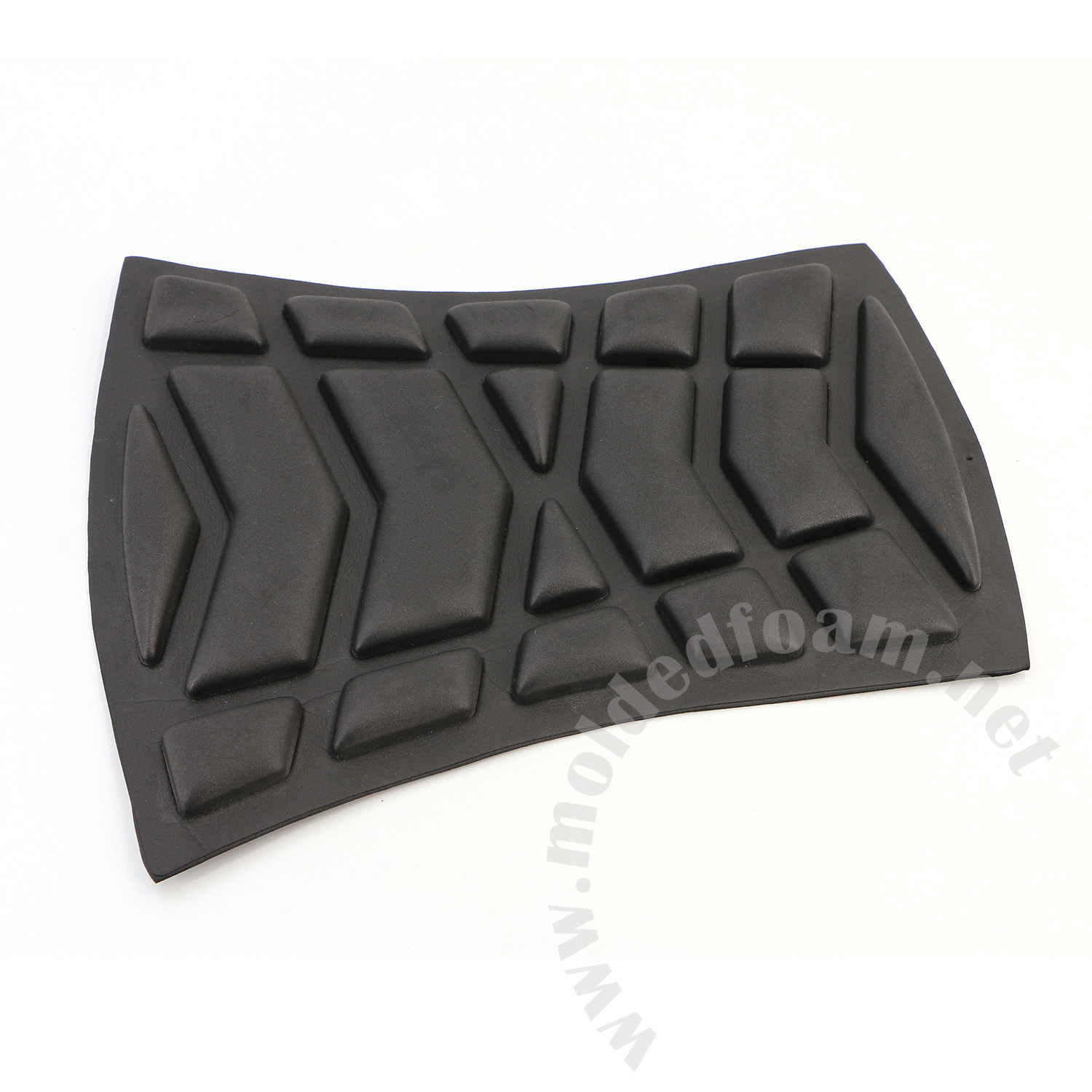 Molded high flexibility EVA foam section for dakine kitesurf harness inner skin