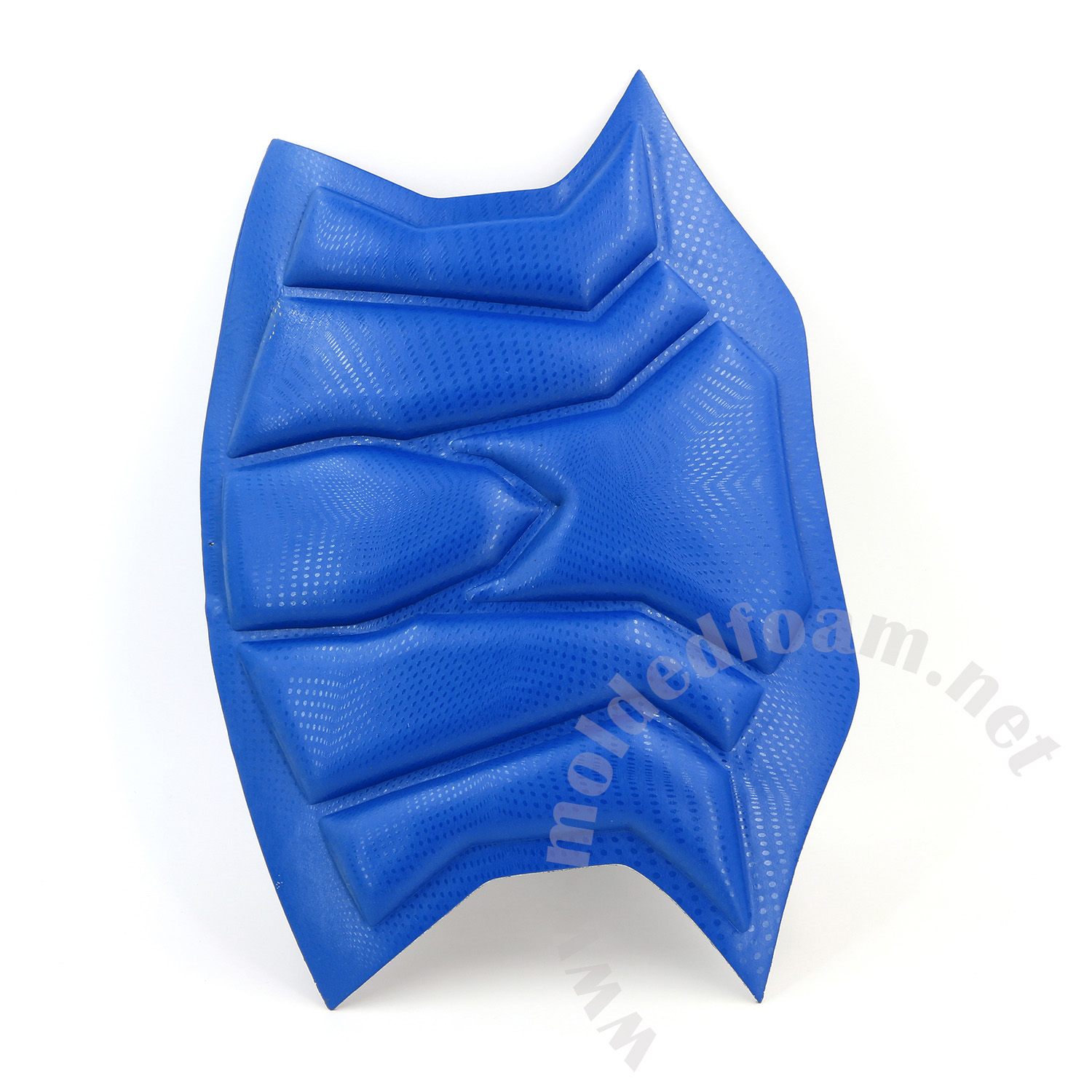 Molded PU EVA foam for GAASTRA windsurf harness front panel in royal blue carbon fiber pattern