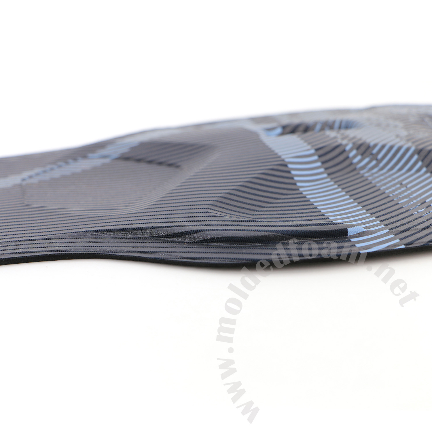 Composite compression molding EVA foam panel for harness front panel with floral printing pattern