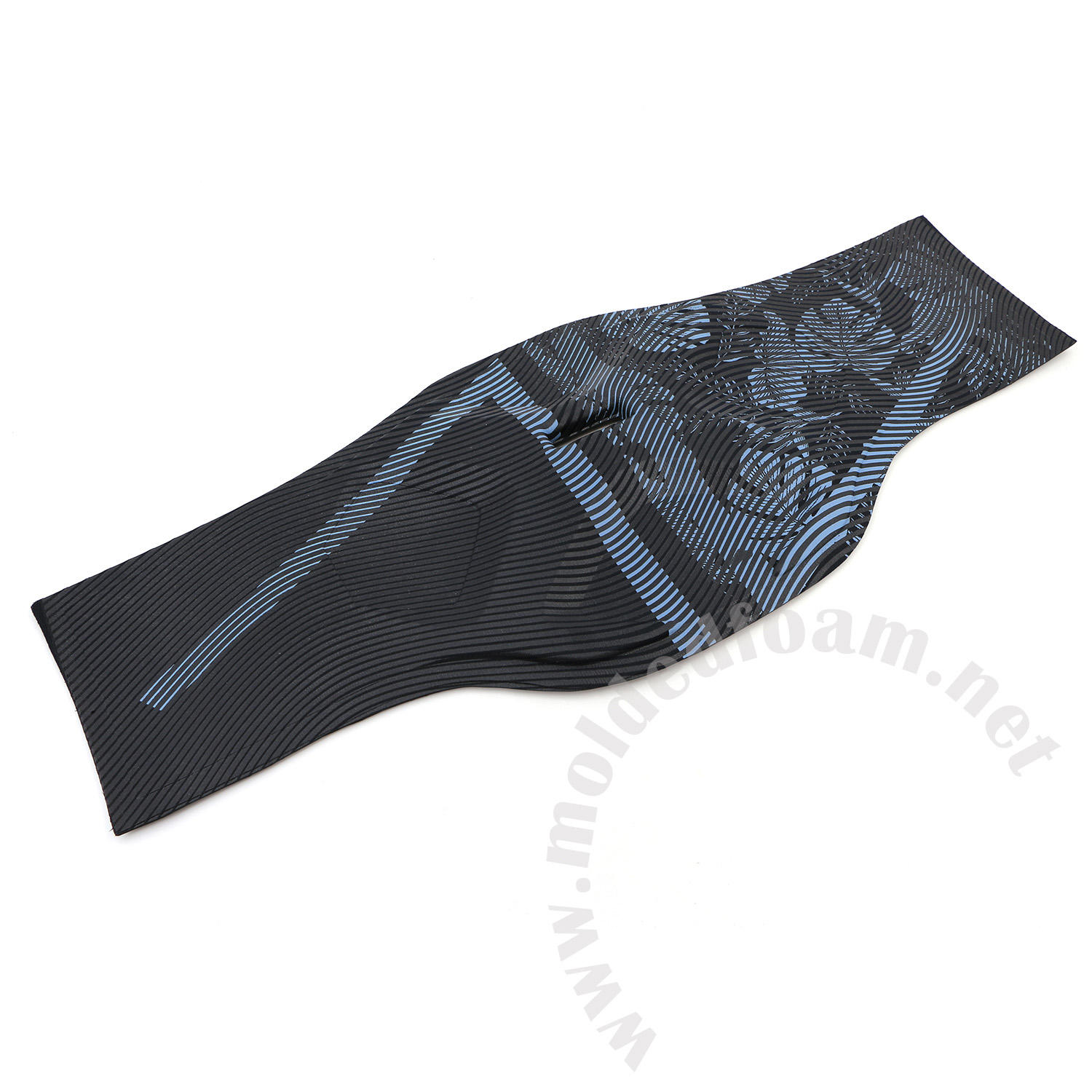 Composite compression molding EVA foam panel for harness front panel with floral printing pattern