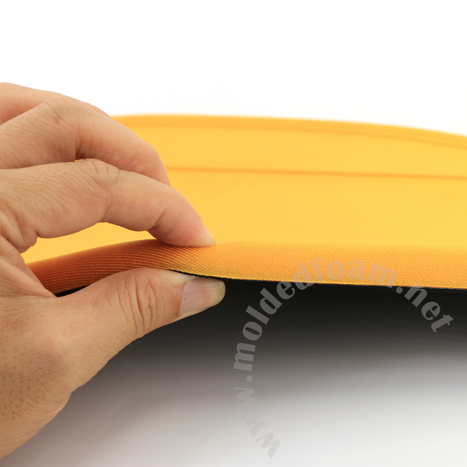 Compression molded durable EVA foam for kitesurf harness inner part with lycra coated