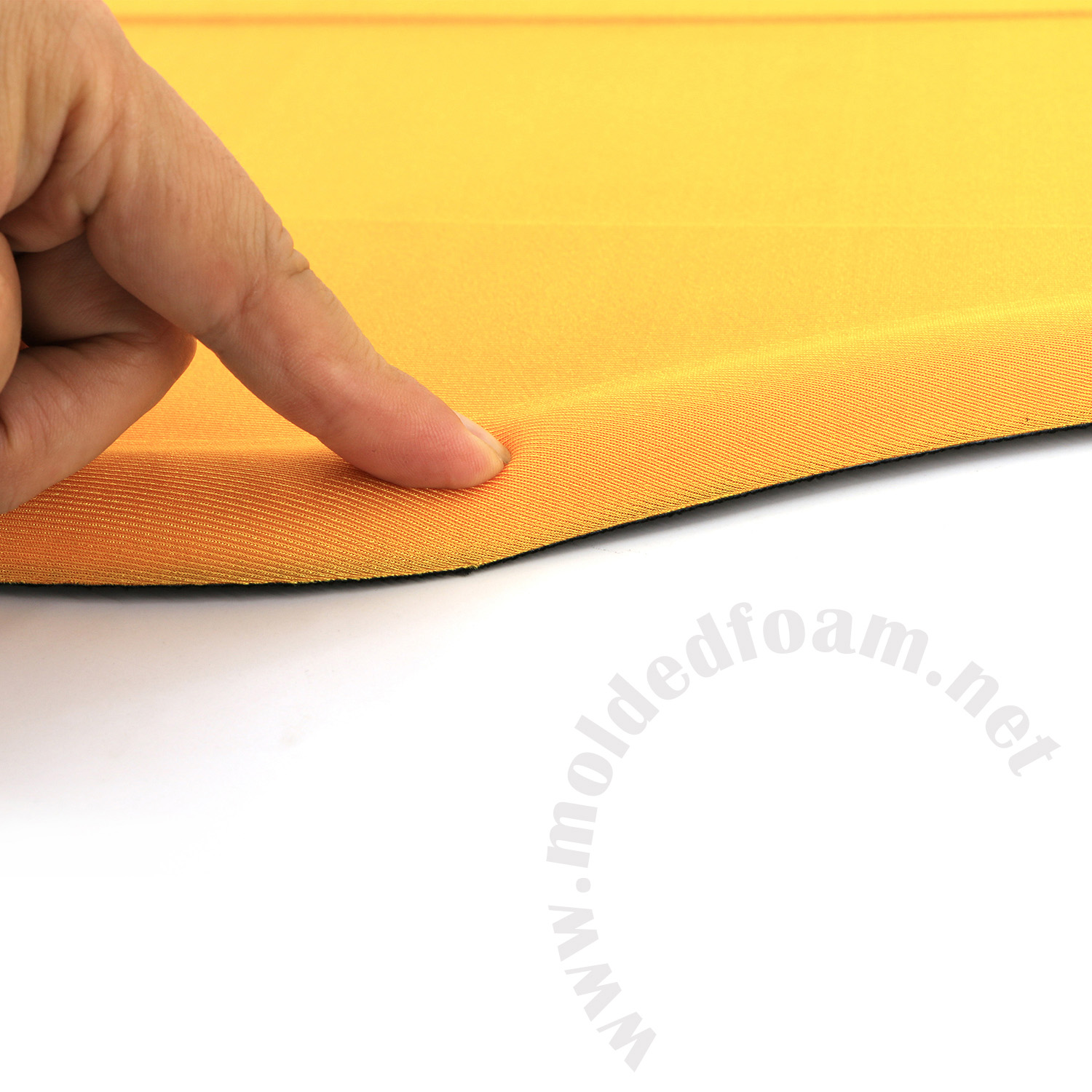 Compression molded durable EVA foam for kitesurf harness inner part with lycra coated