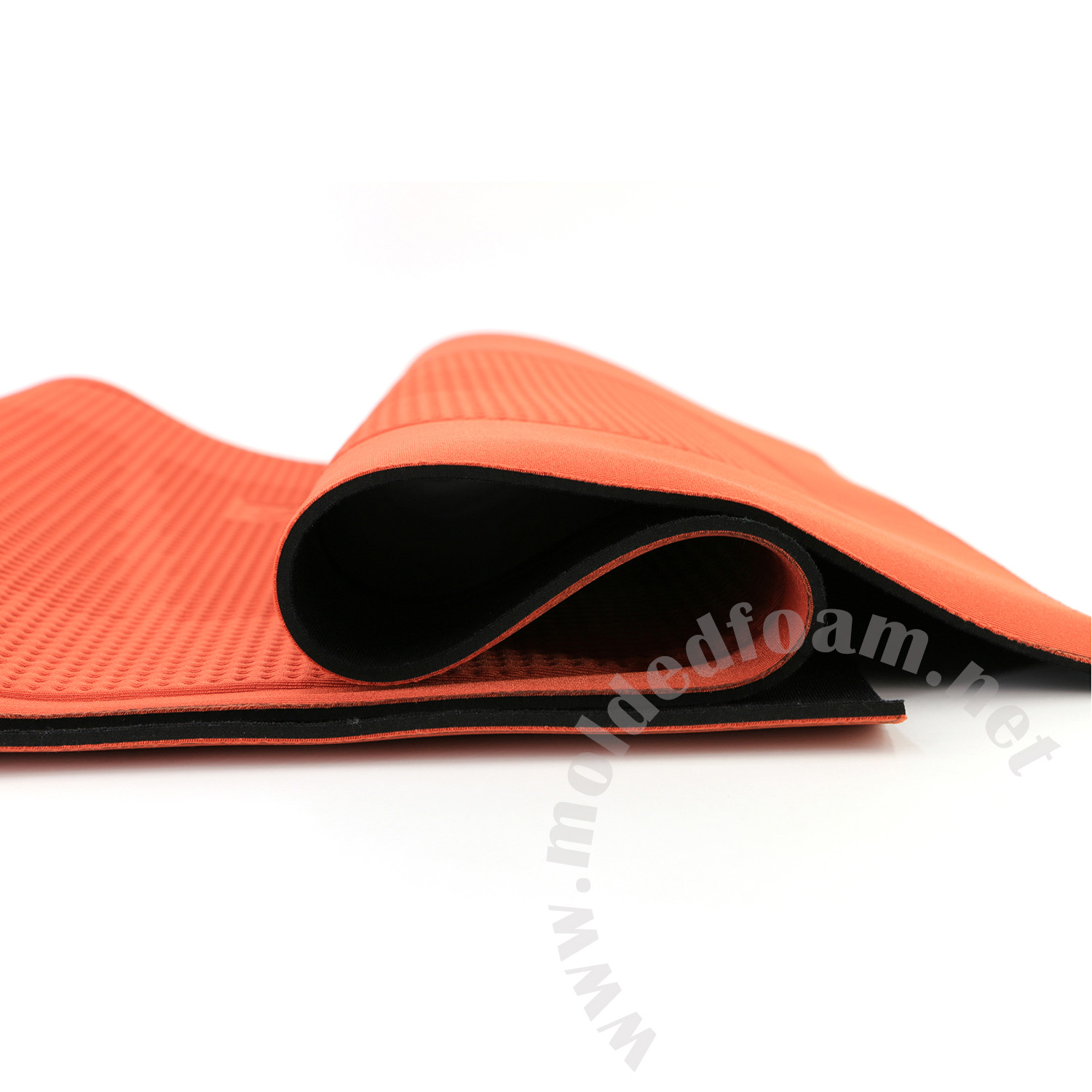Heat compression molded neoprene panel for manera harnesses inner skin