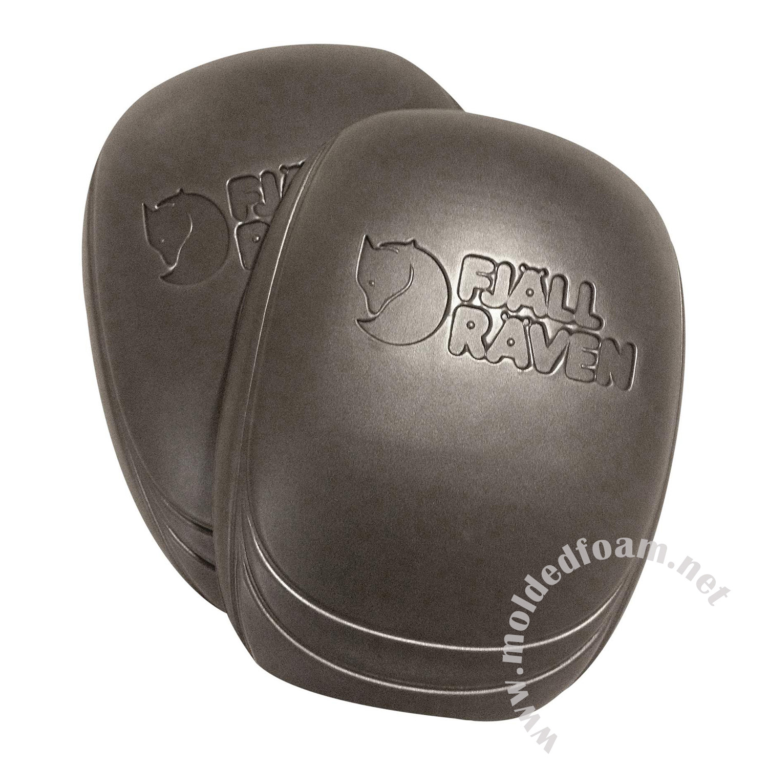 Molded foam products for removable knee pads