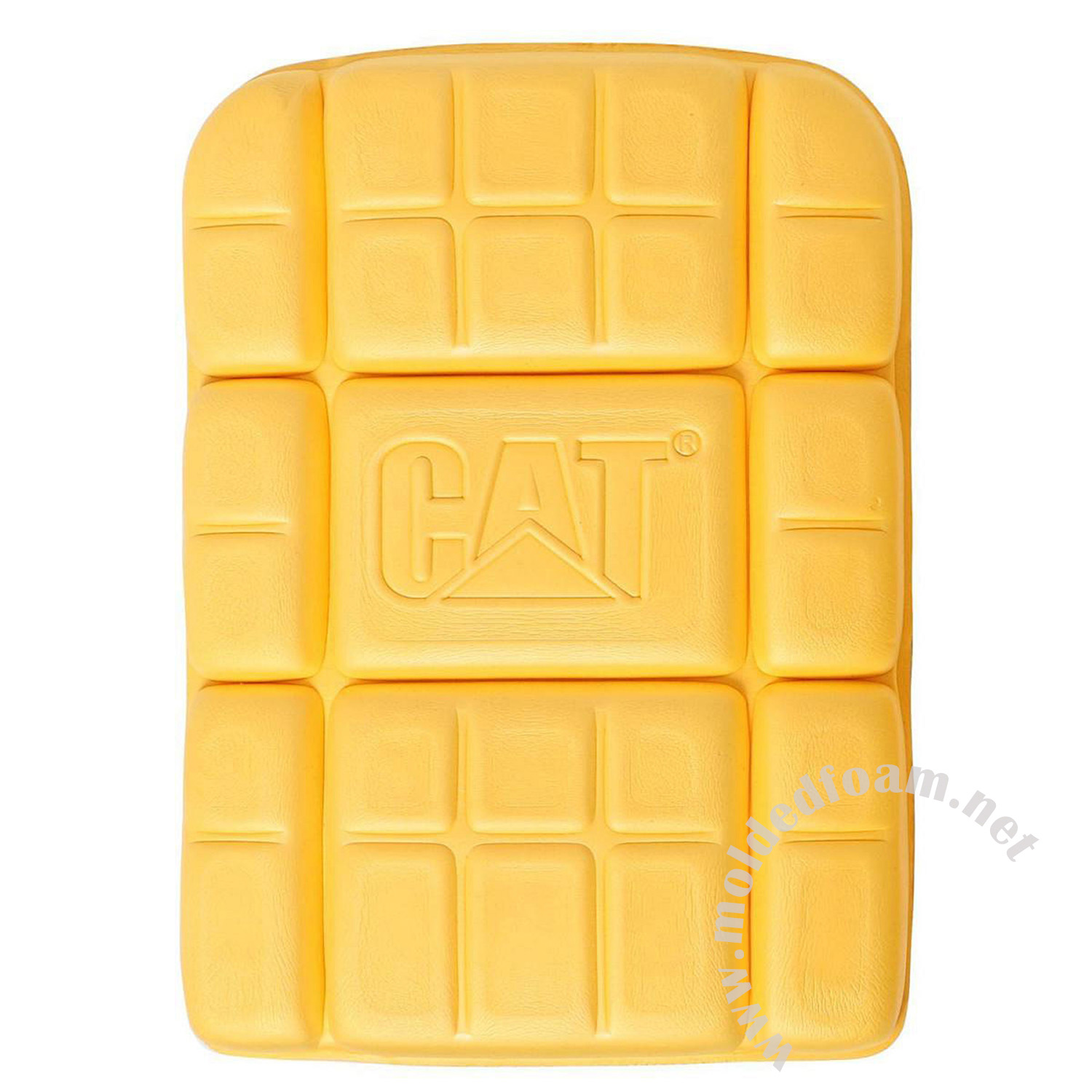 Compression molded eva foam unit in yellow color