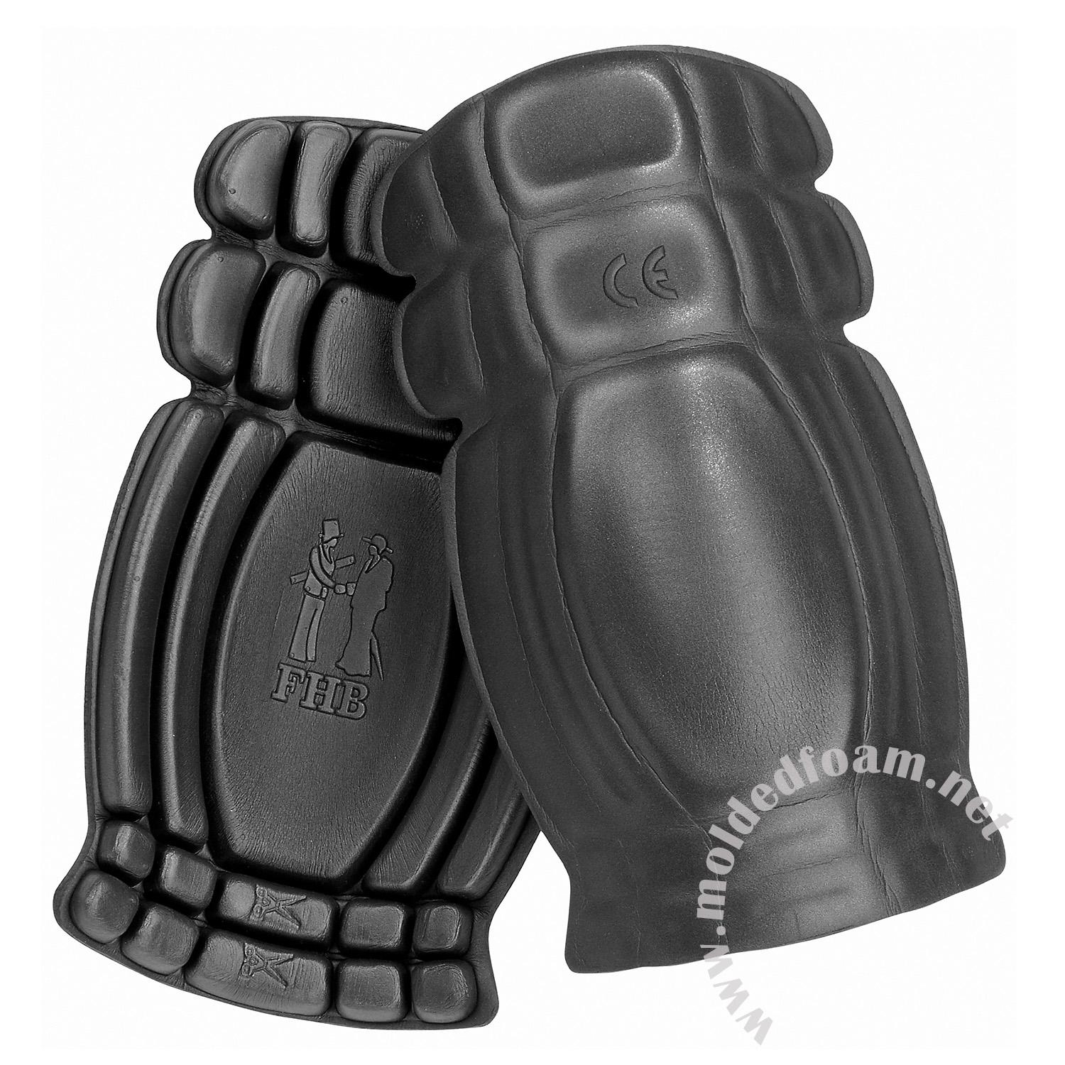 Compression molding materials CE approved in black
