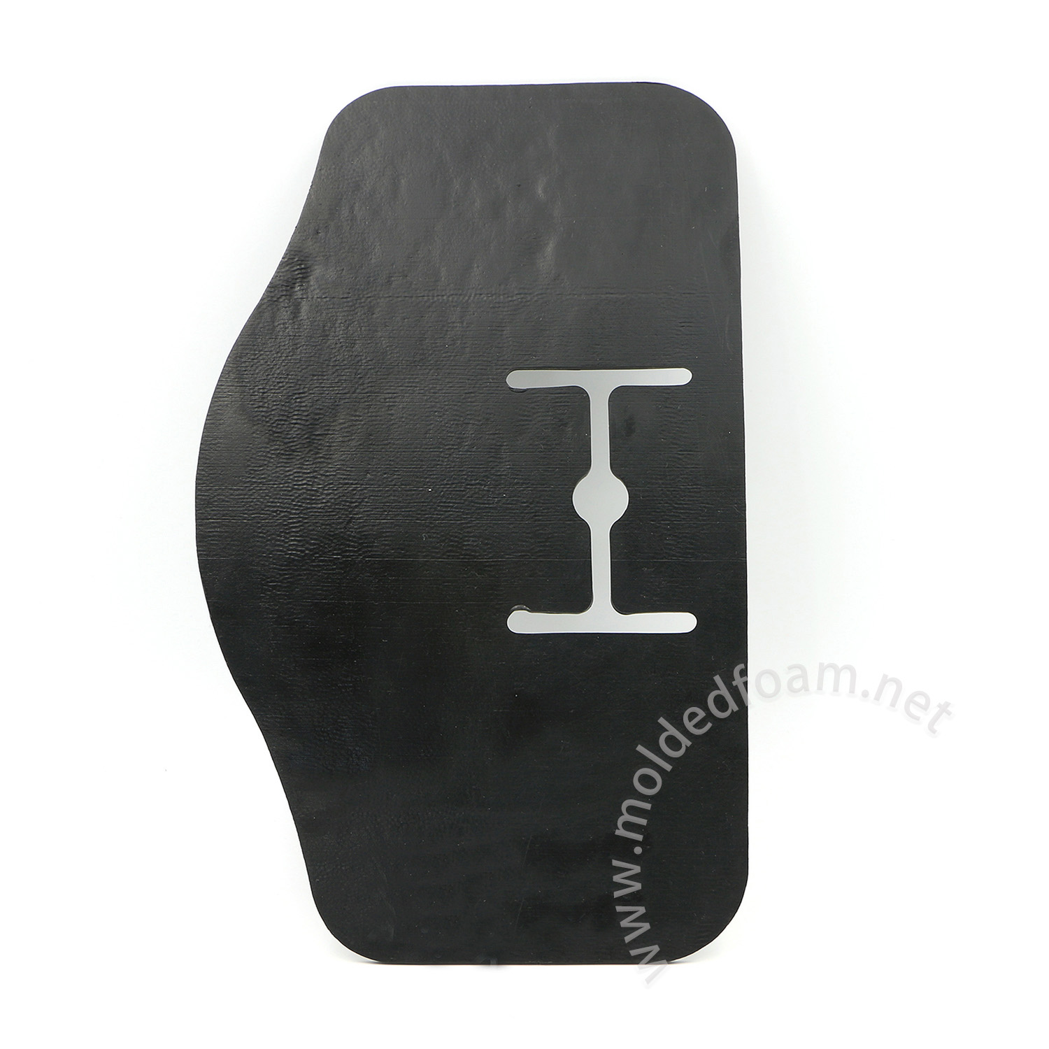 Thermoforming black ABS board sheet parts for back support