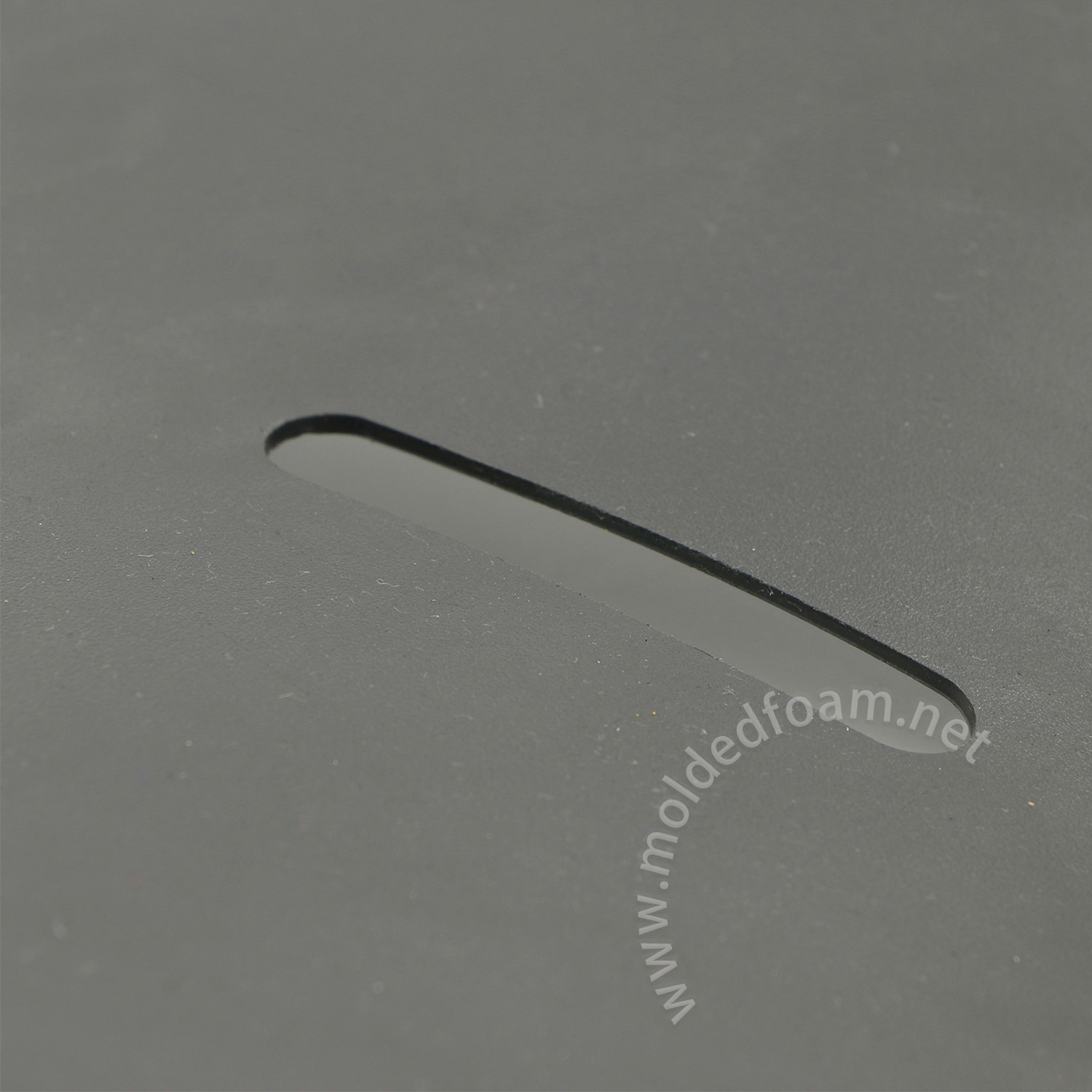 Heat formed black ABS board sheet parts for back support with curved shape and vented holes
